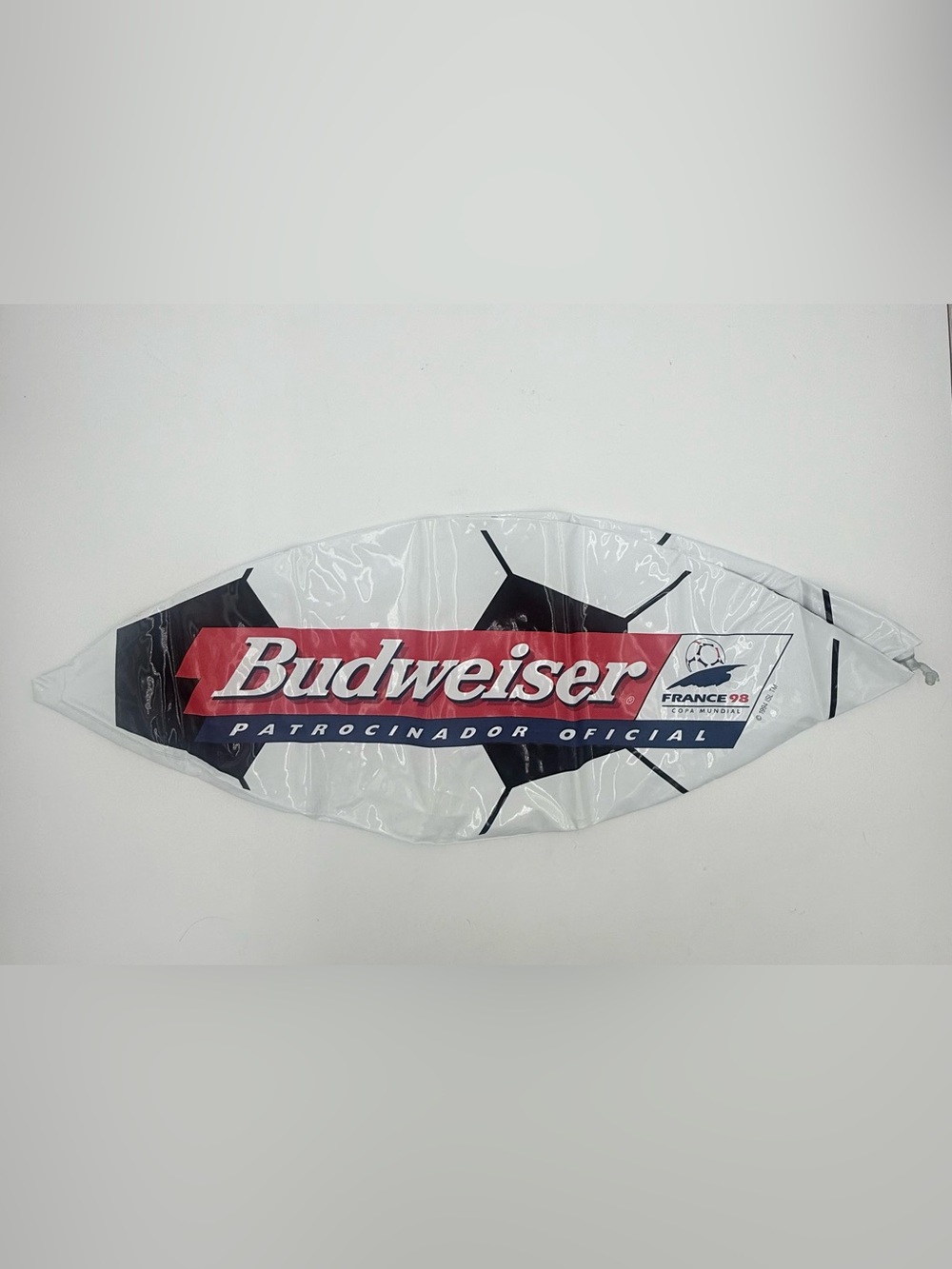 France 98 World Cup Budweiser Promo Soccer Ball Vintage 1994 Inflatable NEW!